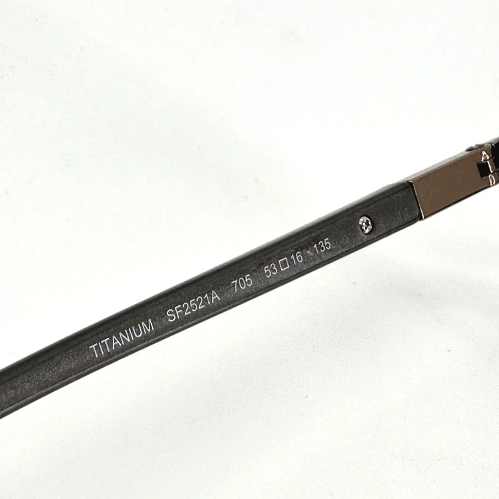Salvatore‎ Ferragamo Eyeglasses Women 52-16-135 Brown FE2521A Titanium Japan NEW